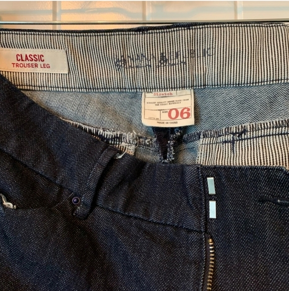 Banana Republic Classic Trouser Jean size 6 - Picture 4 of 5
